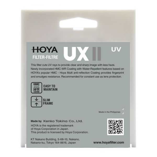 Hoya 37mm UX II UV Filtre