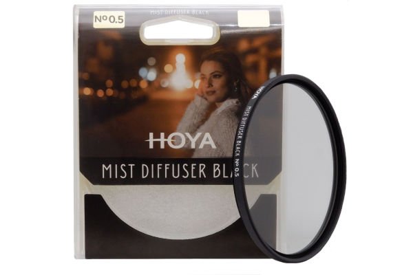 Hoya 72mm Mist Diffuser Filtre Black No 0.5