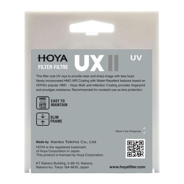 Hoya 82mm UX II UV Filtre