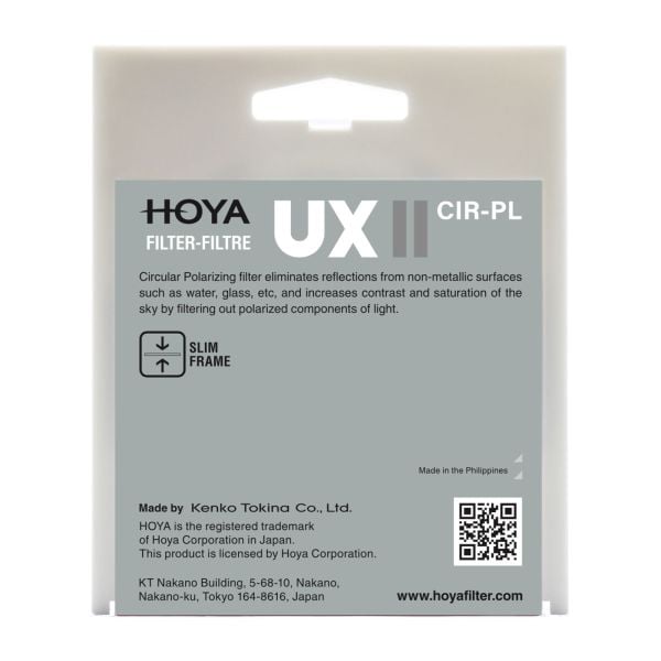 Hoya 40,5mm UX II Circular Polarize Filtre