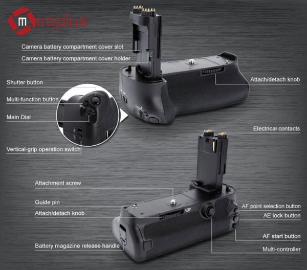 Mcoplus Battery Grip (Canon 5D Mark III)
