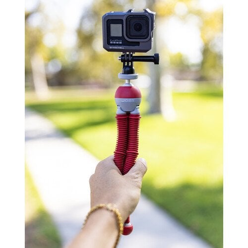 JOBY Podzilla Medium Masaüstü Tripod Kit (Kırmızı)