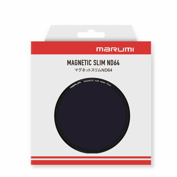 Marumi 77mm Magnetic Slim ND64 Filtre