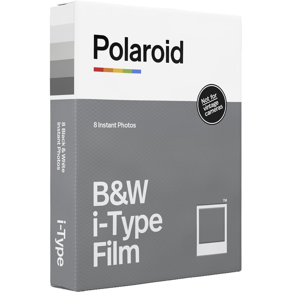 Polaroid B&W Film for i-Type (Siyah & Beyaz) (8 Poz)