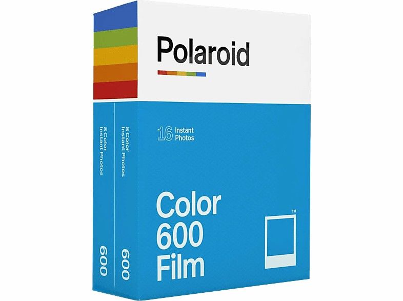 Polaroid Color 600 Film 16 Poz Double Pack