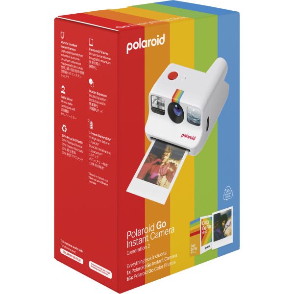 Polaroid Go Gen 2 EB White Anlık Fotoğraf Makinesi