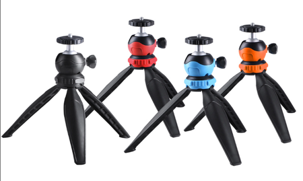 Camten TT-21 Çok Fonksiyonlu Mini Tripod Kırmızı