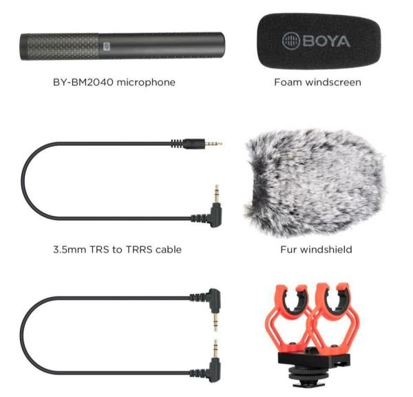 Boya BY-BM 2040 Super-Cardioid Shotgun Mikrofon