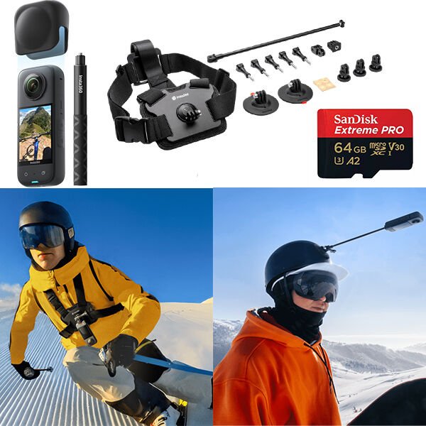 Insta360 X3 360 Derece Kamera Kayak Kiti