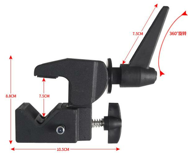 Camten CLP-10 Clamp Set (Manfrotto Tarzı)