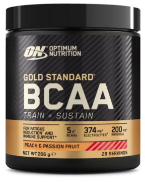 Optimum Nutrition Gold Standart Bcaa Treni + Sustain 266 gr (Çilek-Kivi)
