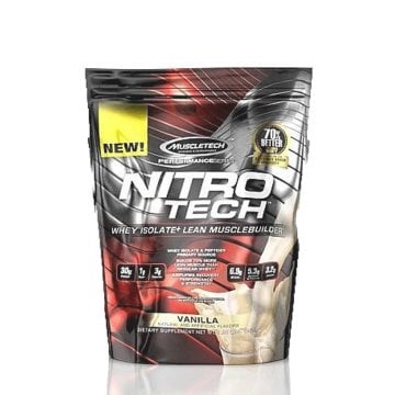 Muscletech Performance Series Nitrotech 1 lb - 454gr - 10 Servis