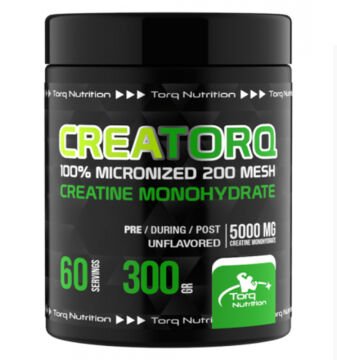 CREATORQ %100 MİCRONİZED CREATİNE MONOHYDRATE 300 Gr - 60 Servis