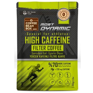 CoffeeBeanBox Most Dynamic Yüksek Kafeinli 80g