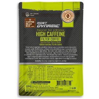 CoffeeBeanBox Most Dynamic Yüksek Kafeinli 80g