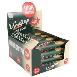 Uniq2go Fıstık Ezmeli Protein Midi Bar 40 Gr 16 Adet