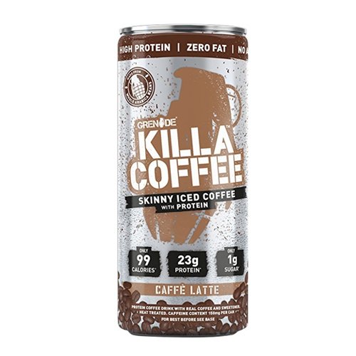 Grenade Killa Coffee Protein Shake 250 ml - Cafe Latte Aromalı