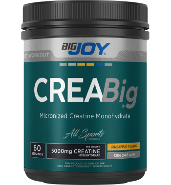 Big Joy Crea Big Micronized Creatine Powder 420 Gr ANANAS AROMALI