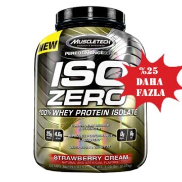 MUSCLETECH PERFORMANCE SERIES ISO ZERO 5 Lb (2.27 kg) - ÇİLEK