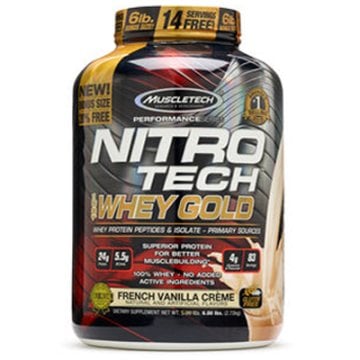 Muscletech Nitrotech %100 Whey Gold Protein Vanilya 2722 gr - 83 Servis