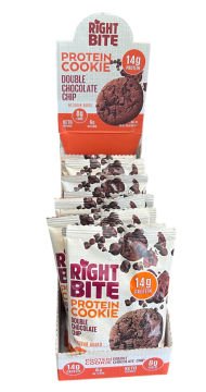 RIGHT BITE PROTEIN COOKIE BİTTER ÇİKOLATA AROMALI 12 ADET