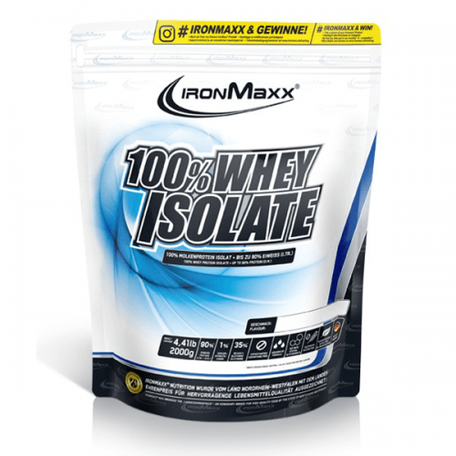 IronMaxx 100% Whey Isolate 2000 gr Banana