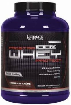 ULTIMATE Prostar 100% Whey Protein 2390 gr - Chocolate Aromalı