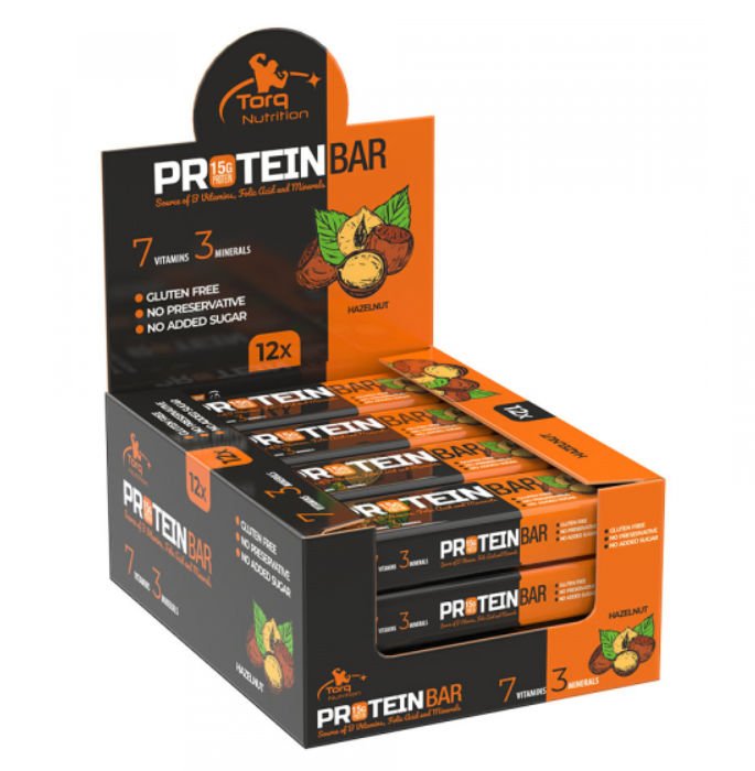 Torq Protein Bar 50 gr X 12 adet FINDIK AROMALI