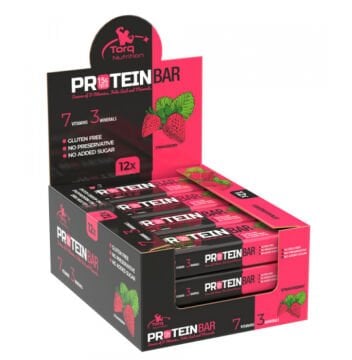 Torq Protein Bar 50 gr X 12 adet ÇİLEK AROMALI