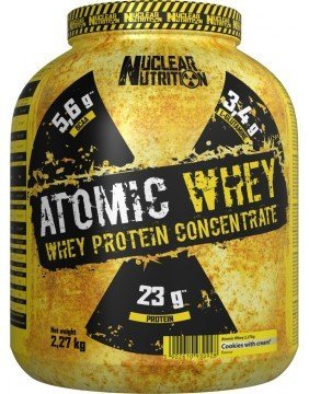 Nuclear Nutrition Atomic Whey 2270 gr Coocies Cream Aromalı