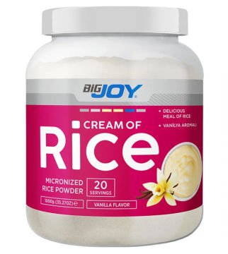 Big Joy Cream Of Rice 1000 Gr VANİLYA AROMALI