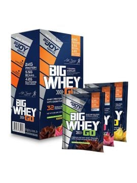 Big Joy Big Whey Go Protein 1040 Gr 32 Saşe MİX AROMALI