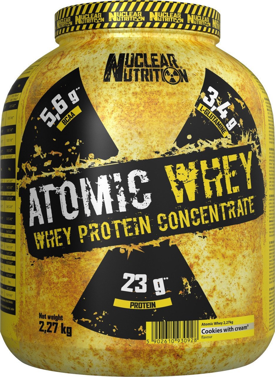 NUCLEAR NUTRITION ATOMIC WHEY PROTEIN CONCENTRATE 2.27KG - Lemon Cheescake Aromalı