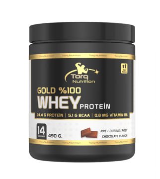 GOLD %100 WHEY PROTEİN TOZU 490 Gr - 14 Servis ÇİKOLATA AROMALI