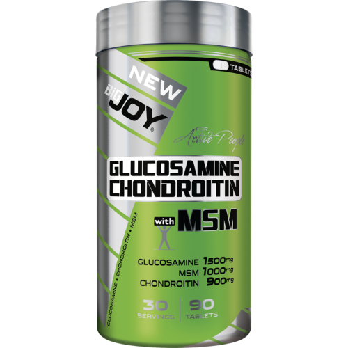 Big Joy Glucosamine Chondroitin MSM 90 Tablet