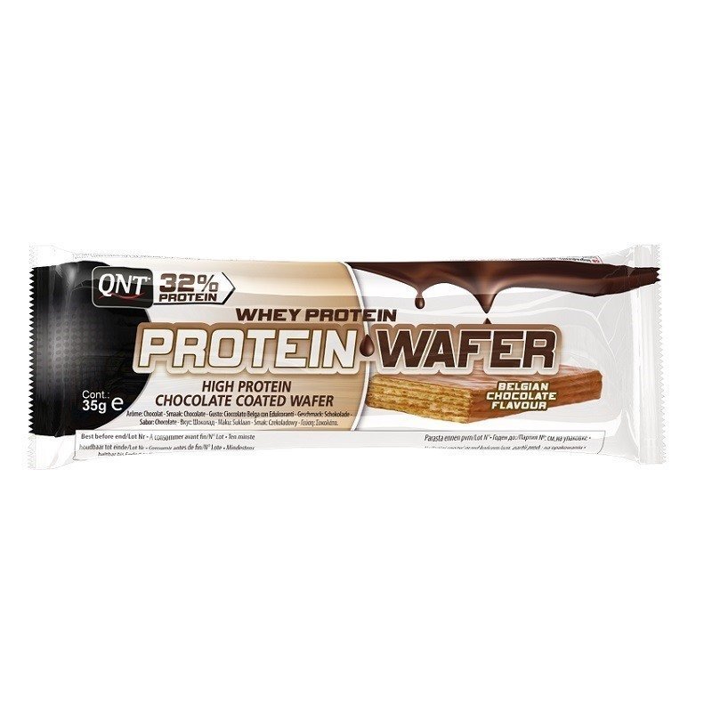 Qnt Protein Wafer Bar 35 Gr Gofret Protein Bar - Çikolatalı