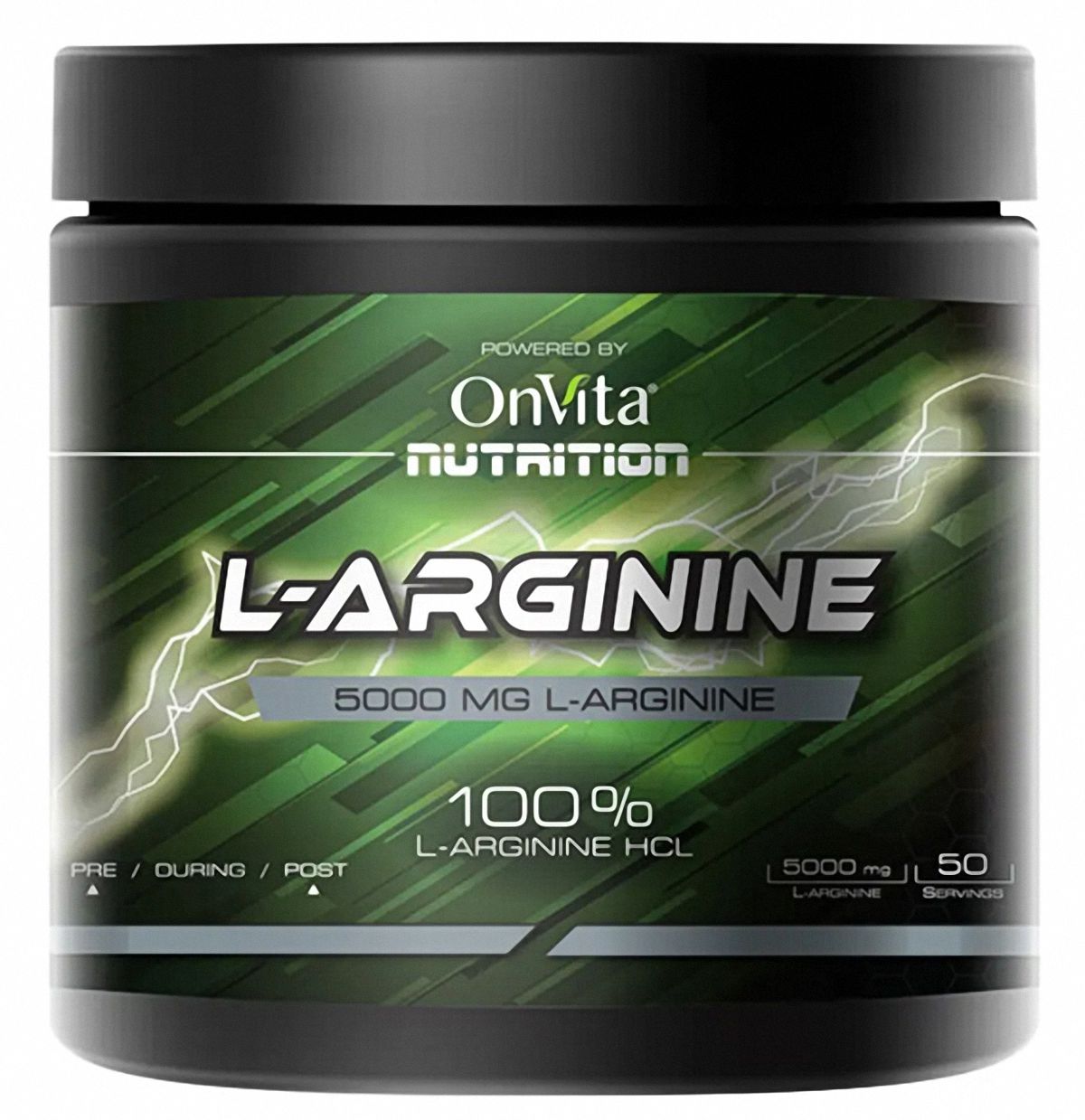 Onvita Nutrition L-arginine Hcl, Aminoasit 5000 Mg 300 gr