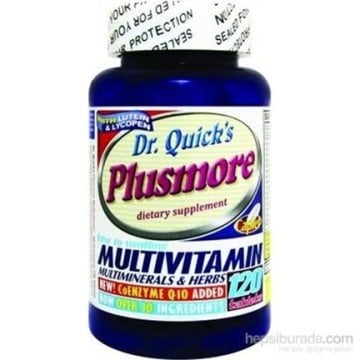 Dr Quicks Plusmore Multi Vitamin Mineral 120 Tab