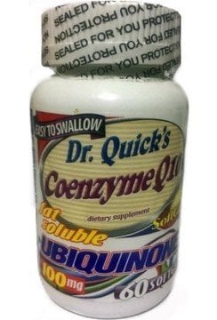 Dr Quicks Coenzyme Q10 Ubiquinone 100 mg60 Kapsul