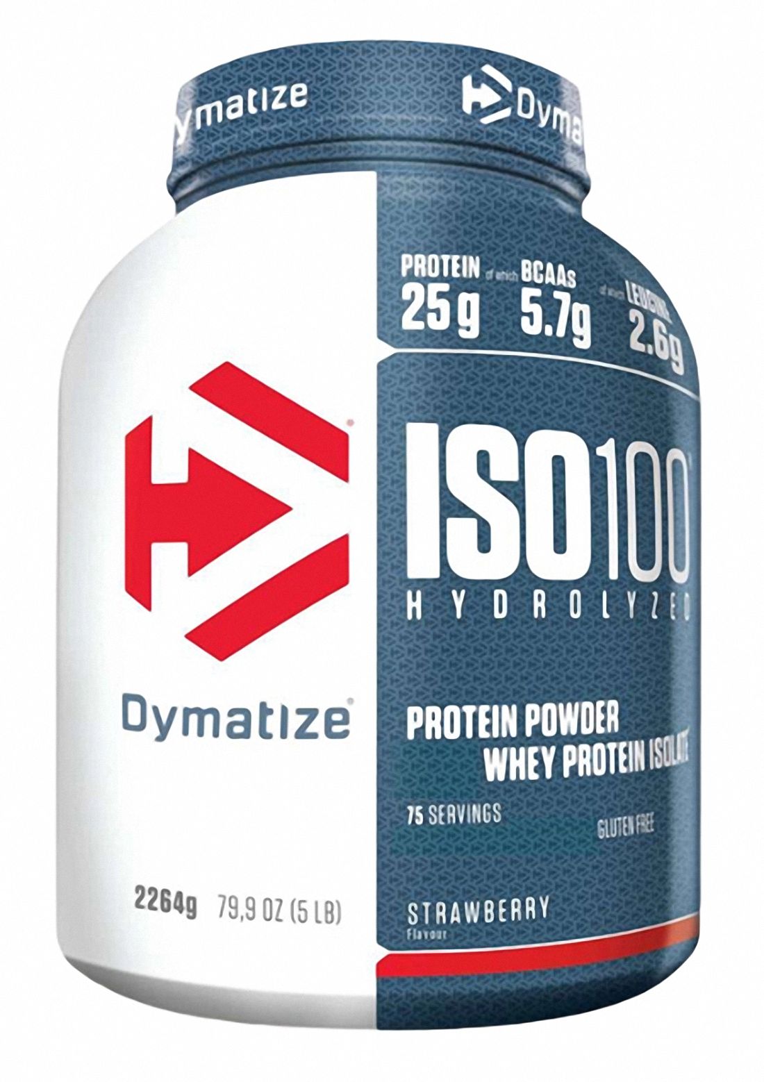 DYMATIZE ISO 100 Hydrolyzed Whey Protein Isolate 2275 gr - ÇİLEK Aromalı