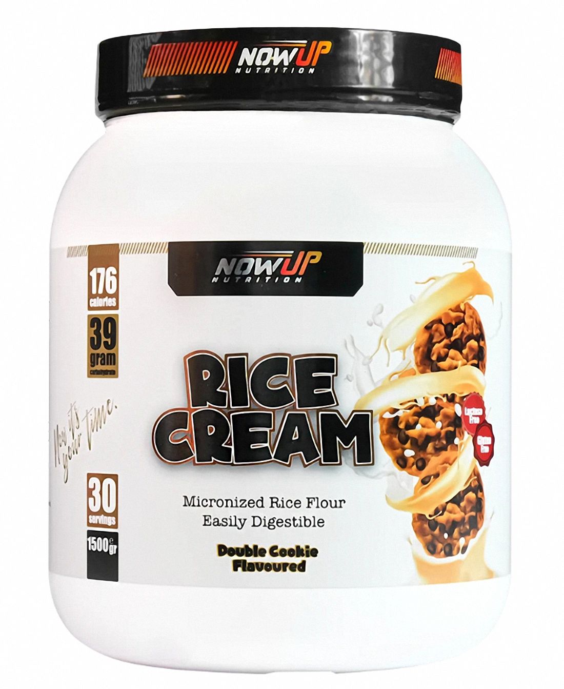 Rice Cream Kurabiye Aromalı Pirinç Kreması (1500gr, 30 Porsiyon)