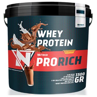 Nutrich Prorich Whey Protein 3500 Gr SÜTLÜ ÇİKOLATA AROMALI
