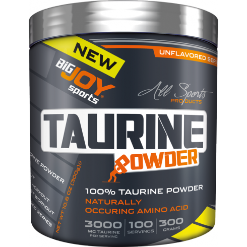 BIGJOY Taurine Powder - 300Gr - 100 Servis