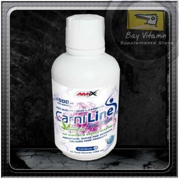 AMIX Carniline® Proactive L-Carnitine Liquid with Green Tea 480 ml