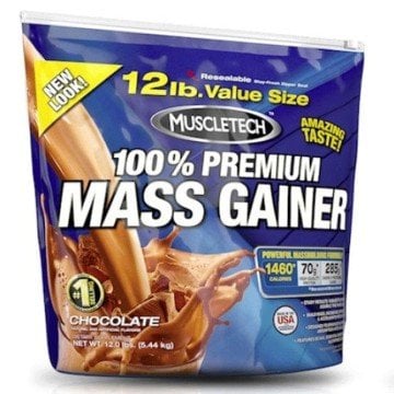 MUSCLETECH Premium Mass Gainer Bag 5440 gr - Çikolata Aromalı