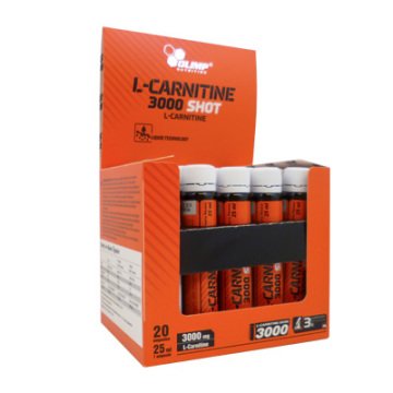 Olimp L-Carnitine 3000 Shot 20 Ampul - Kiraz Aromalı