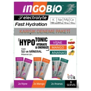 Elektrolit Sporcu İçeceği Deneme Paketi (6 x 15gr.)