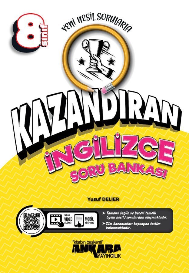 Ankara Yayıncılık 8.Sınıf LGS Kazandıran İngilizce Soru Bankası