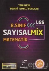 Karekök 8.Sınıf LGS Sayısalmix Matematik - Fen Bilimleri Yeni Nesil Soru Bankası