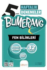 Günay 5.Sınıf Bumerang 32 Haftalık Fen Bilimleri Denemesi